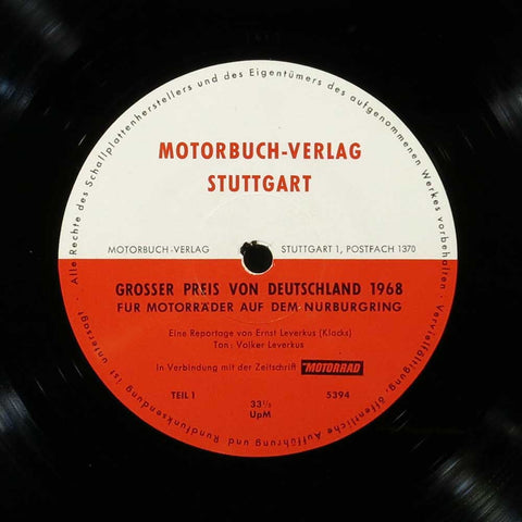 Grosser Preis von Deutschland Nürburgring 1968