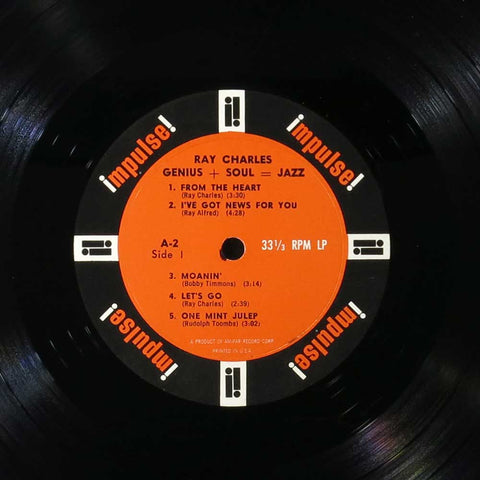 Ray Charles Genius + Soul = Jazz