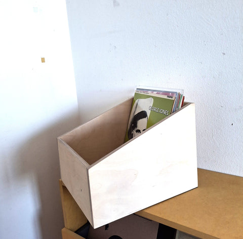 Schallplattenbox für Schellack und Vinyl 10 inch (25 cm) gross