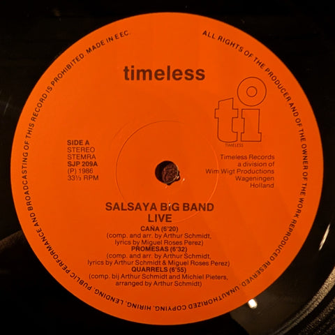 Salsaya Big Band – Live