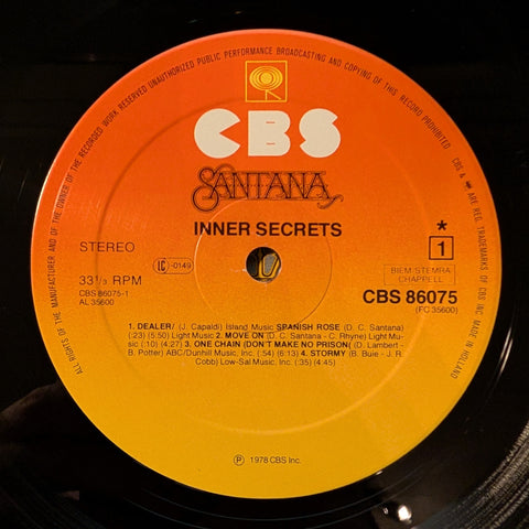 Santana – Inner Secrets
