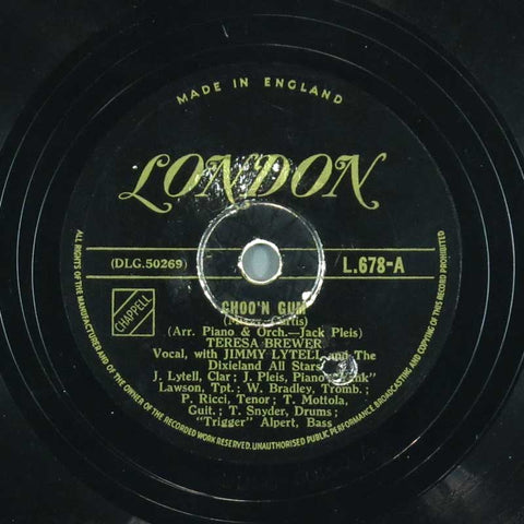 Choo'n Gum / Honky Tonkin'