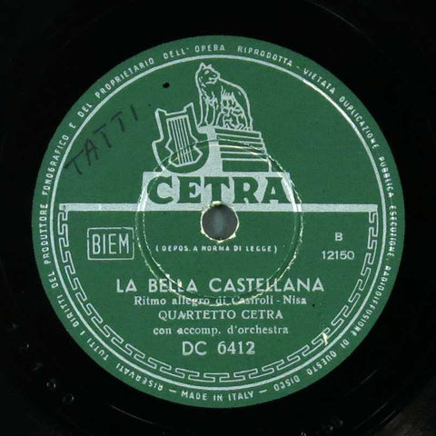 La bella castellana / Sulo accusi