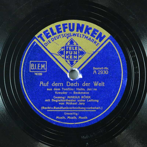 Auf dem Dach der Welt / Musik, Musik, Musik