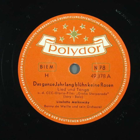 Das ganze Jahr lang blühn keine Rosen / Ro-Ro-Ro-Ro-Robinson