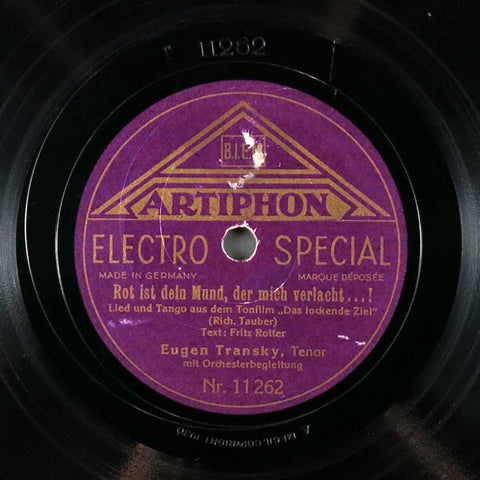 Rot ist dein Mund, der mich verlacht / Es war einmal ein Frühlingstraum