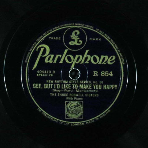 Memories Of You / Gee, But I'd Like To Make You Happy