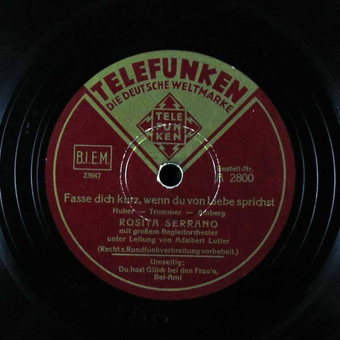 Fasse dich kurz, wenn du von Liebe sprichst / Du hast Glück bei den Frau'n, Bel-Ami