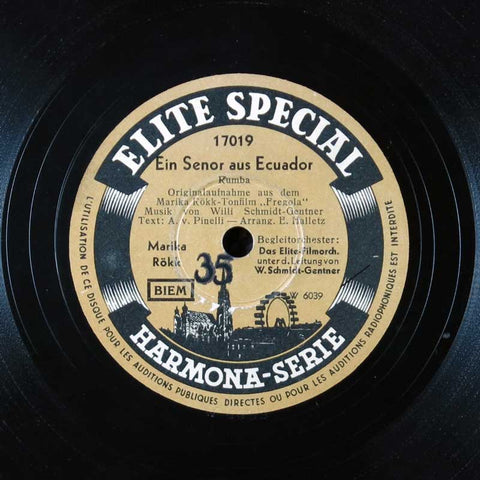 Marika Rökk - Ein Senor aus Ecuador / Giu, Giu ... Heut wär' so ein Abend