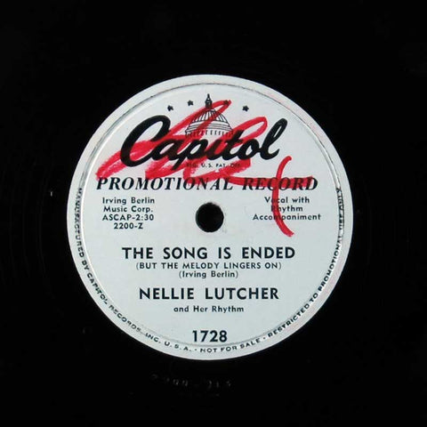 The Song Is Ended (But The Melody Lingers On) / Humoresque