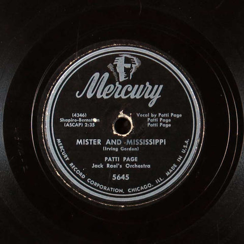 Mister and Mississippi / These Things I Offer You