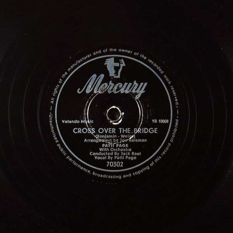 Cross Over the Bridge / My Restless Lover