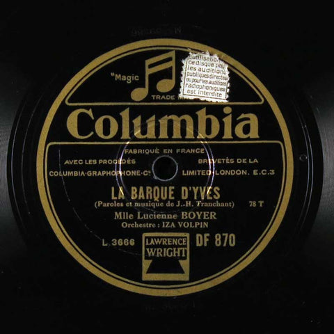 La barque d'Yves / Ne dis pas toujours