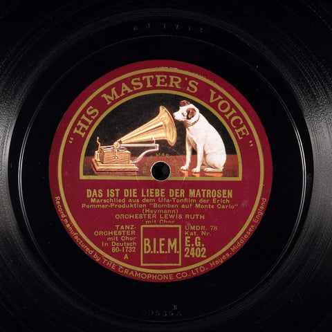 Das ist die Liebe der Matrosen / Weit ist der Weg zurück ins Heimatland