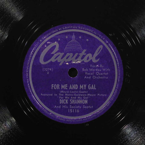 For Me And My Gal / Moonlight And Roses