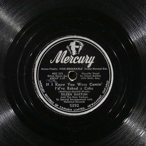 If I Knew You Were Comin' I'd've Baked A Cake / Poco, Loco In The Coco