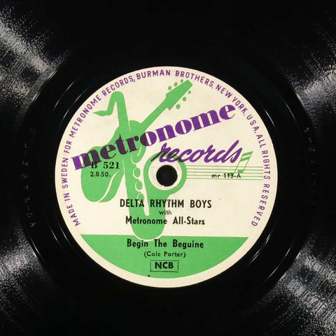 Begin The Beguine / On The Sunny Side Of The Street