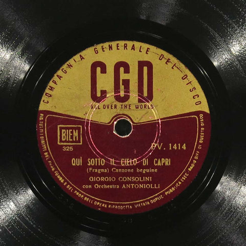 Qui sotto il cielo di Capri / Torna ideal