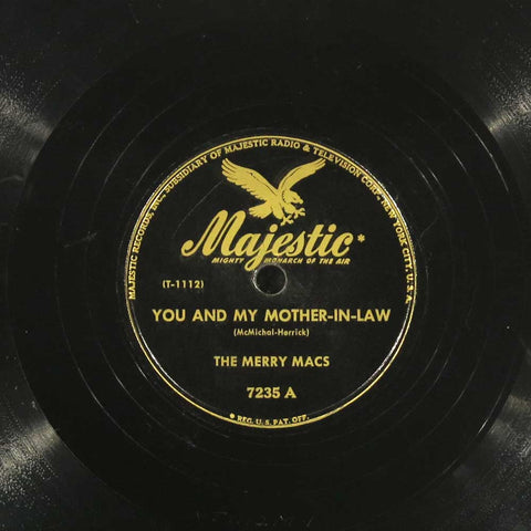 You And My Mother-In-Law / Ain'tcha Ever Comin' Back