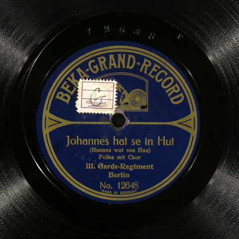 Johannes hat se in Hut / Schön ist die Jugendzeit