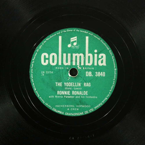 The Yodellin' Rag / Mirabelle