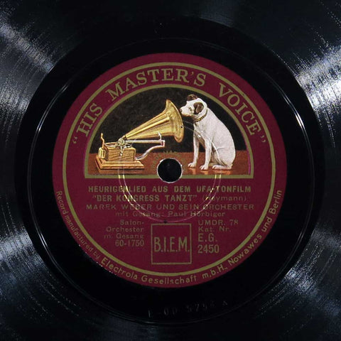 Heurigenlied / Das gibt's nur einmal