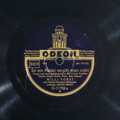 So ein Mädel vergisst man nicht / Man hat's nicht leicht