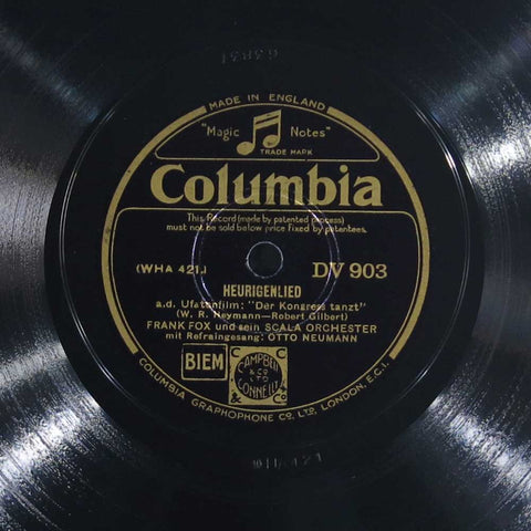 Heurigenlied / Das gibt's nur einmal