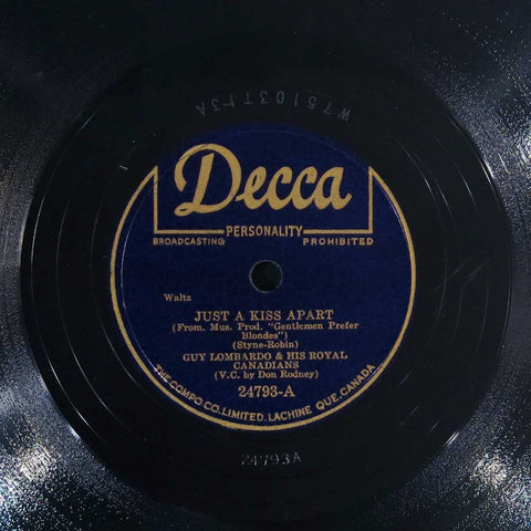 Just A Kiss Apart / Bye Bye Baby