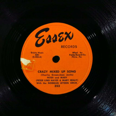 Crazy Mixed Up Song /Lonesome Lover (What Shall We Do With A)