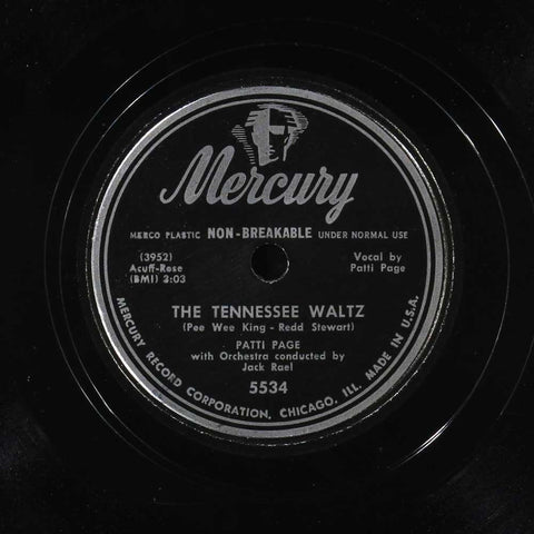 The Tennessee Waltz / Long long ago