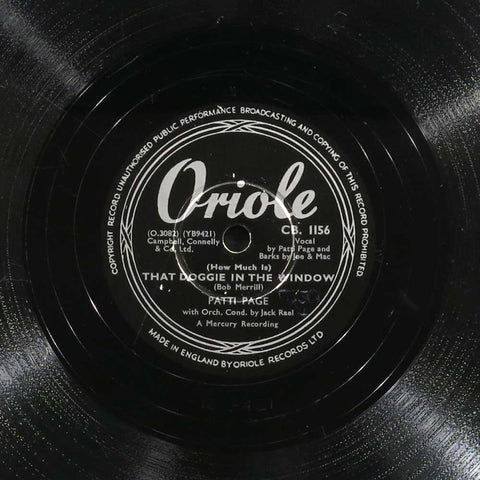 The Doggie In The Window / My Jealous Eyes