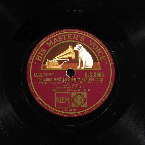 Ich sing' mein Lied nur für dich / Mein Herz ruft immer nur nach dir