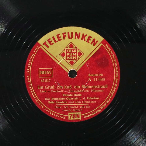 Ein Gruss, ein Kuss, ein Blumenstrauss / Ich möcht' mit dir immer tanzen