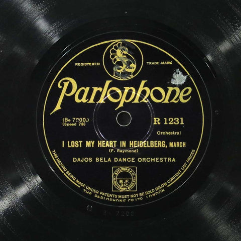 I Lost My Heart In Heidelberg / Lieutenant, Are You Of The Hussars?