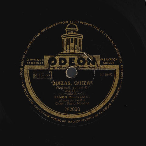 Ramon Mendizabal et son Orchestre & Dario Moréno – Quizas, Quizas / Anoche Hable Con La Luna