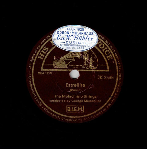 The Melachrino Strings – El Relicario / Estrellita
