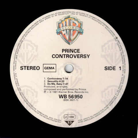 Prince – Controversy (Teldec-Pressung)