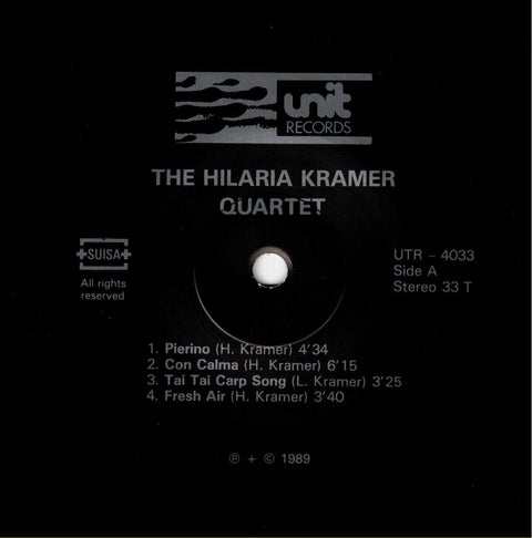 The Hilaria Kramer Quartet