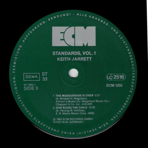 Keith Jarrett, Gary Peacock, Jack DeJohnette – Standards, Vol. 1