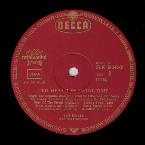Ted Heath In Swingtime