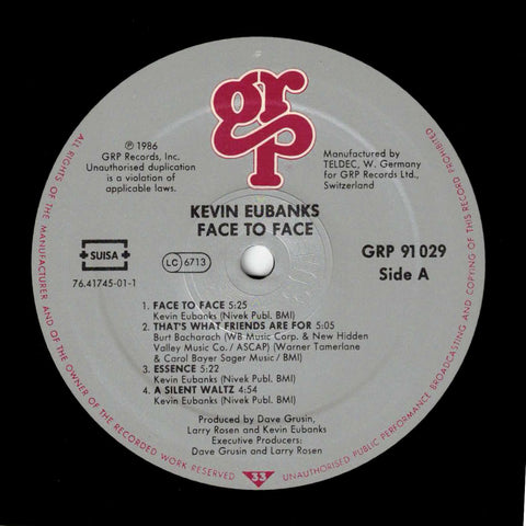 Kevin Eubanks – Face To Face