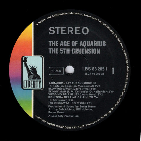 The 5th Dimension – The Age Of Aquarius