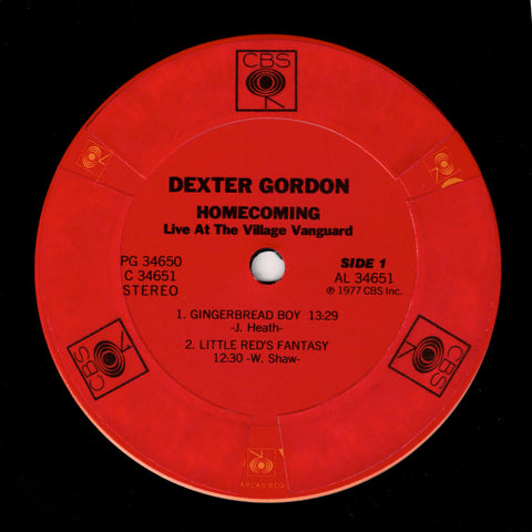 Dexter Gordon – Homecoming - Live At The Village Vanguard