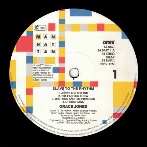 Grace Jones – Slave To The Rhythm