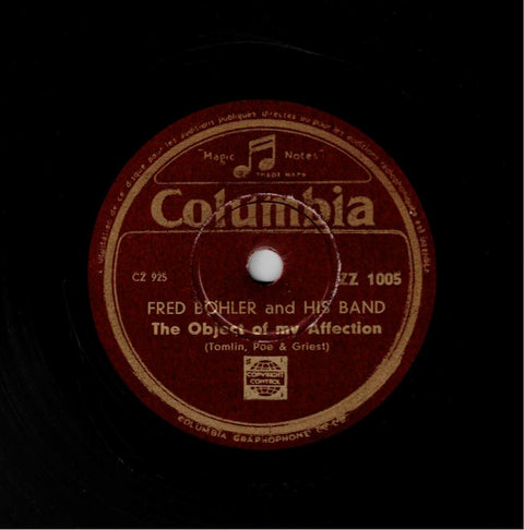 Fred Böhler and his Band – The Object of my Affection / Dream Caravan