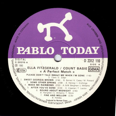 Ella And Basie – A Perfect Match