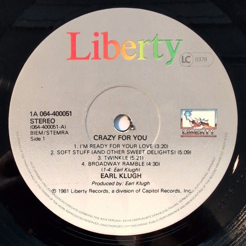 Earl Klugh – Crazy For You