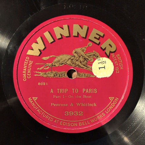 A Trip To Paris Part 1 & Part 2 – Penrose & Whitlock (100jähriger English humour!)