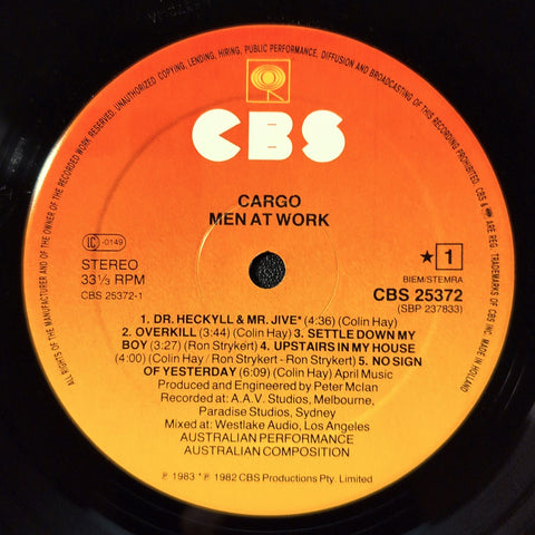 Men At Work – Cargo